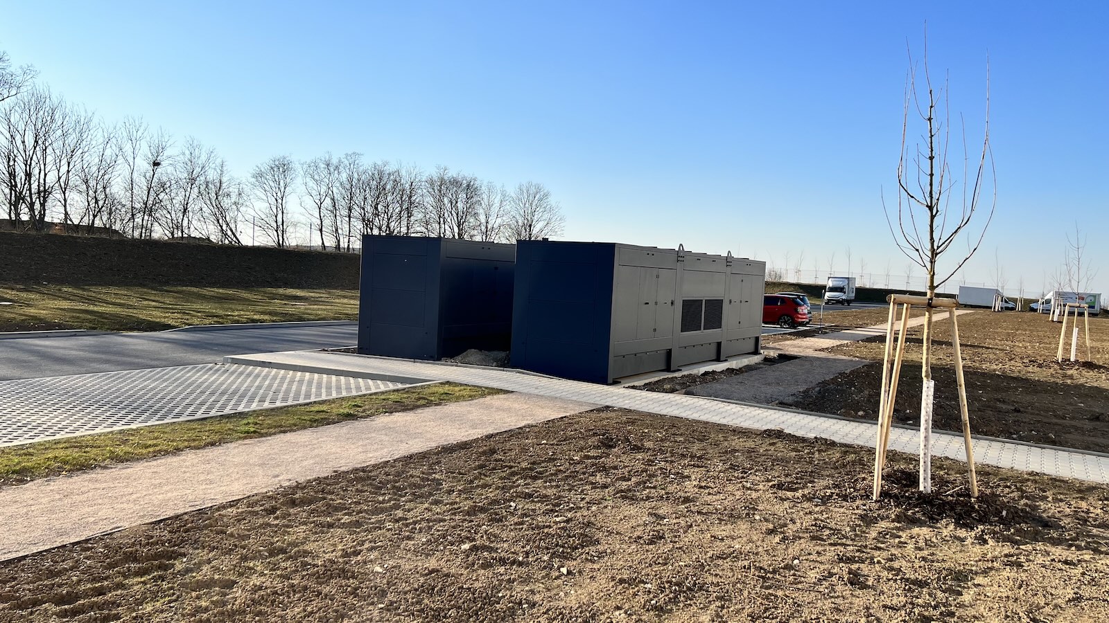 Instalace záložního zdroje v areálu zákazníka